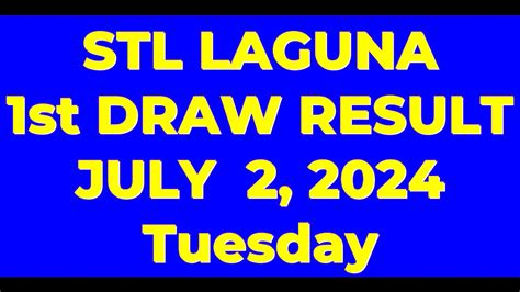 STL Results Laguna .